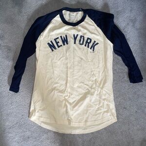 NEW YORK BABE RUTH BASEBALL TEE